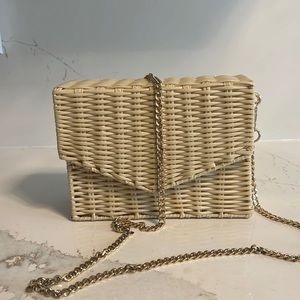 Wicker purse new with tags